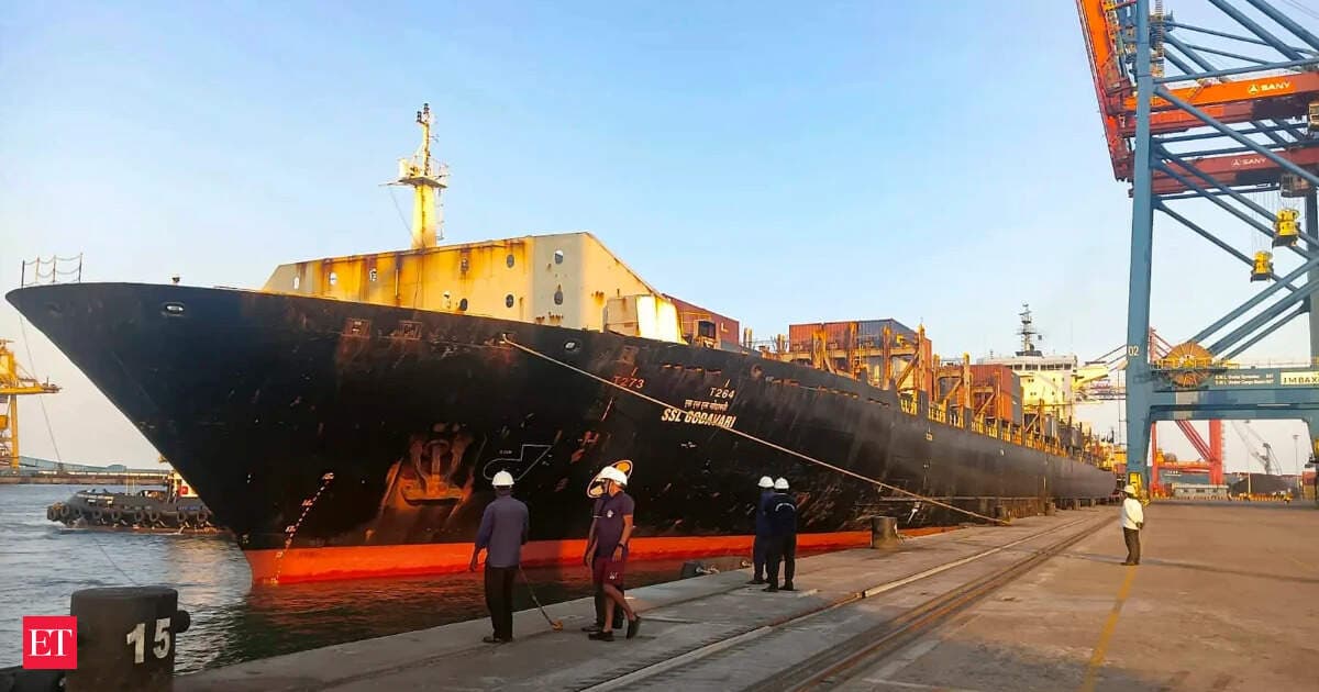 Порт Тутікорін отримає ₹15 000 крор на стрибок у міжнародний траншипмент