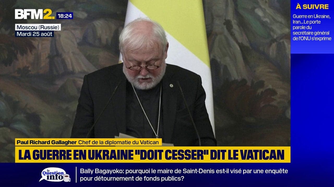 Ватиканський дипломат після зустрічі з Лавровим: «Ця війна має припинитися»