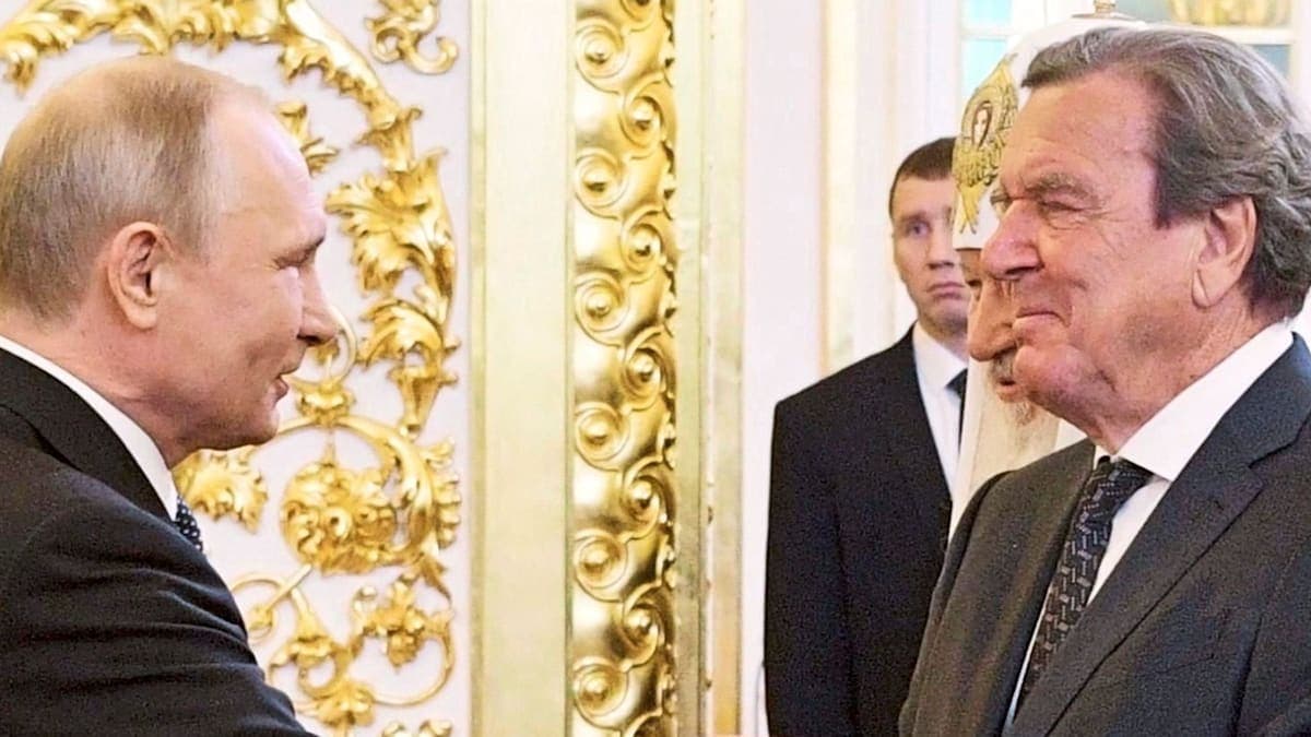 Путін назвав Шрьодера посередником між ЄС і Росією. Мерц відмовив