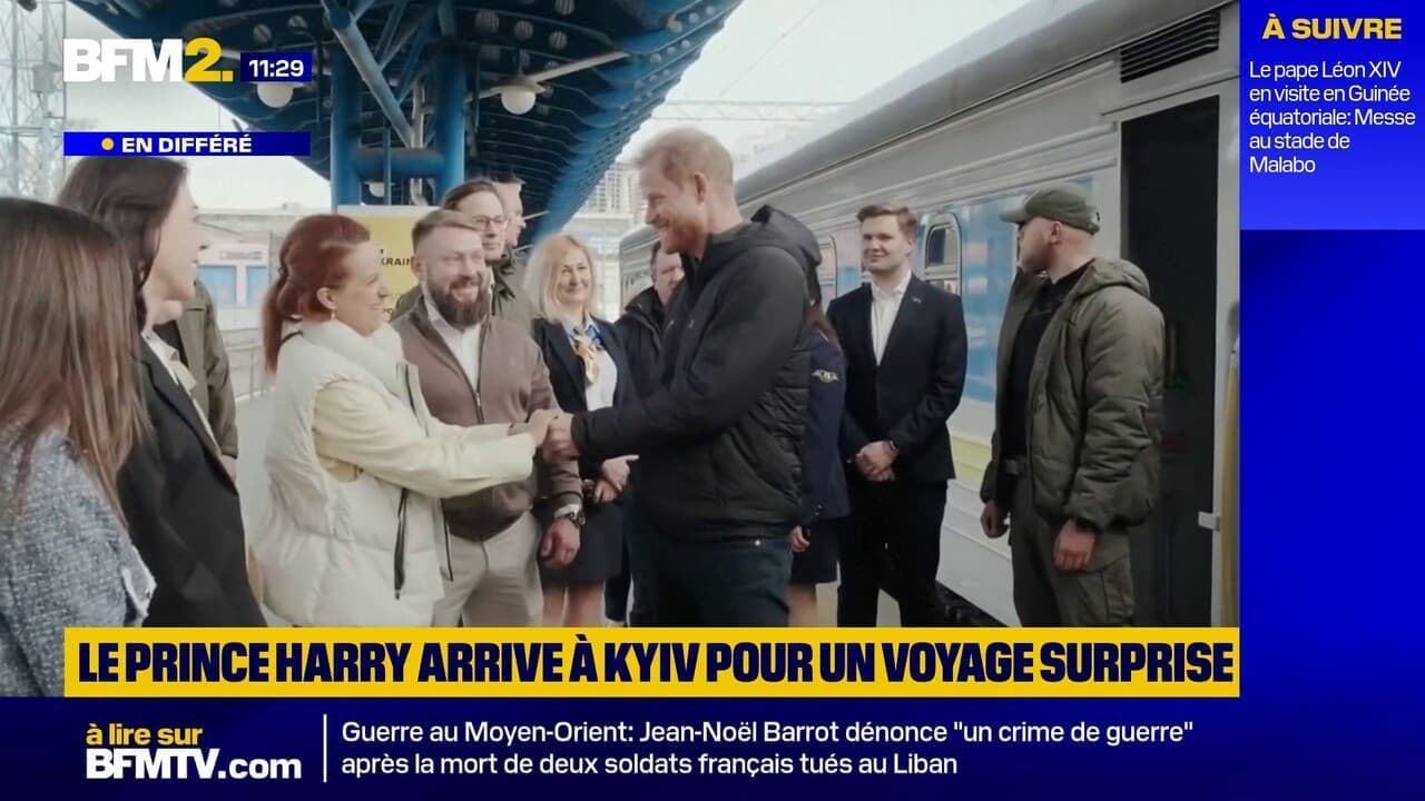 Принц Гаррі несподівано прибув до Києва