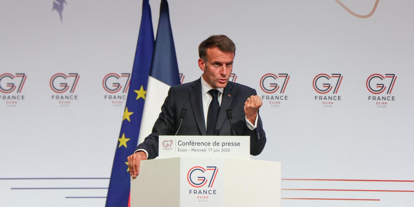 Макрон після G7 в Евіані: санкції проти Росії посиляться, Україна отримає авіапідтримку