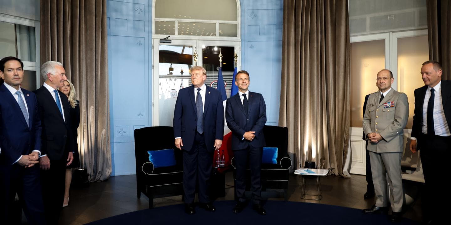 Трамп після зустрічі з Макроном: Зеленський і Путін «готові» до переговорів