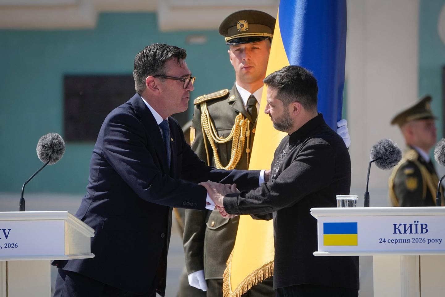 Бернем у Києві порівняв Україну з воєнною Британією — і подякував за фронт, що захищає Європу