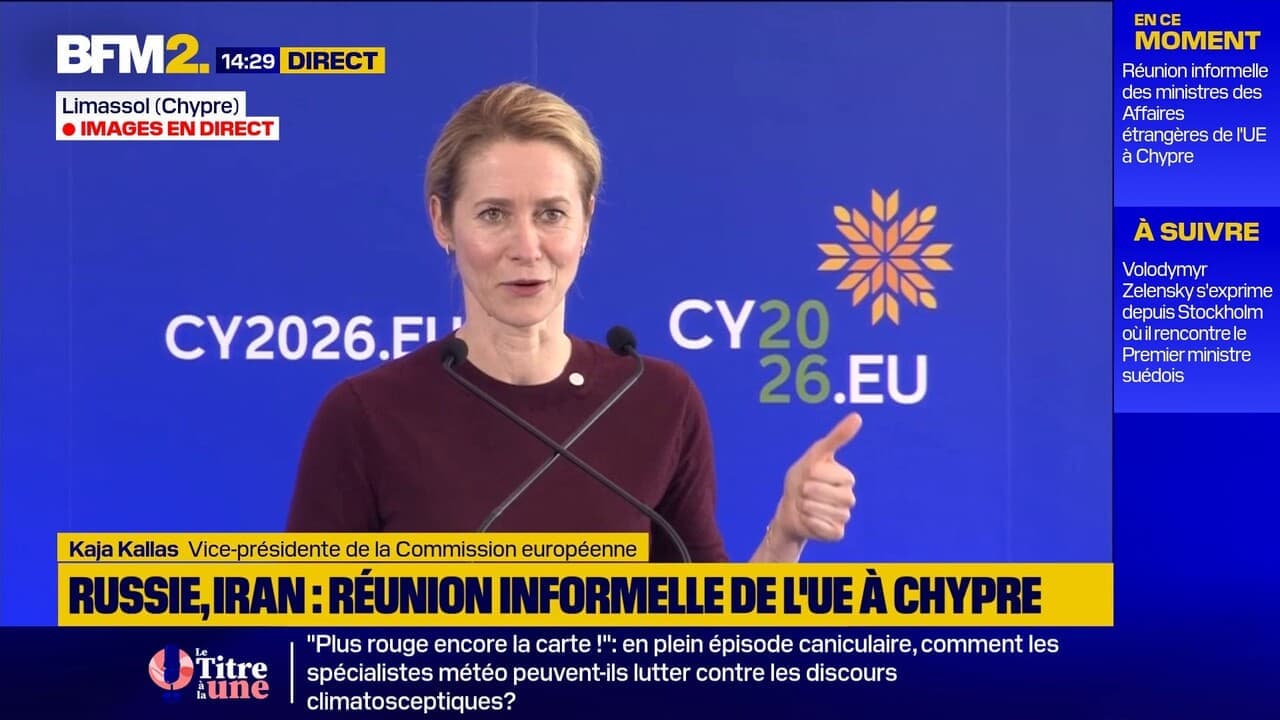 Каллас виступила з Кіпру із заявою щодо війни в Україні
