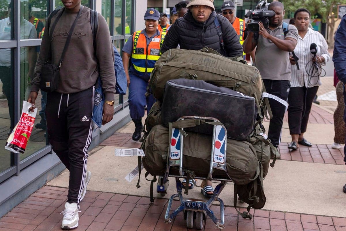 Південноафриканці, завербовані воювати за Росію, повернулися додому