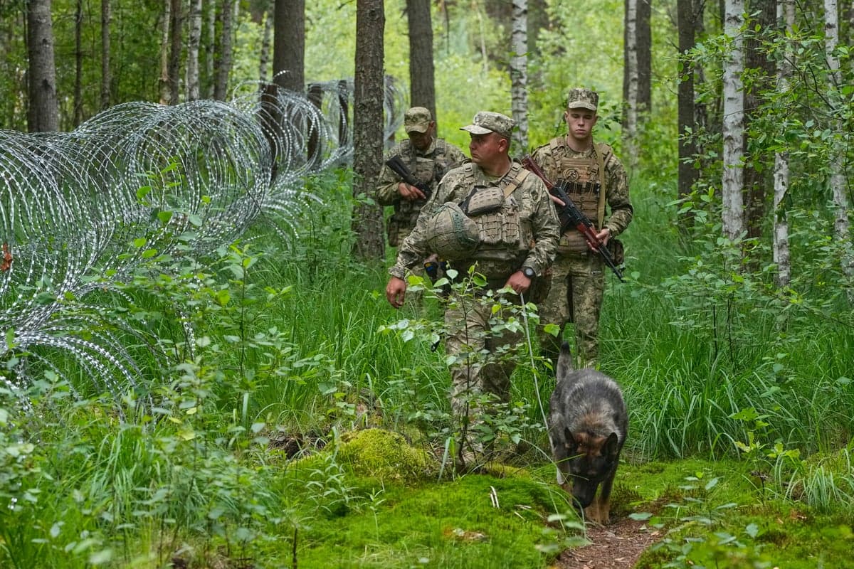 Замінований рубіж: Україна зміцнює 1084 км кордону з Білоруссю
