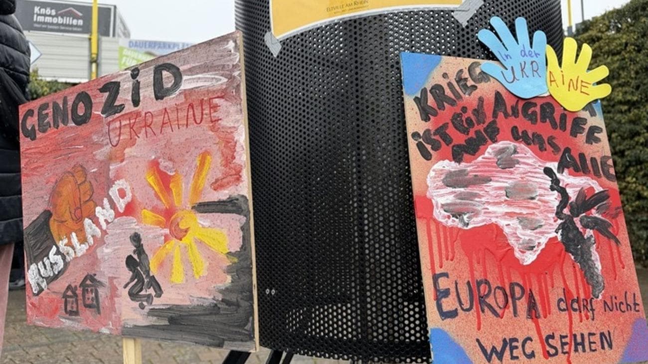 Чотири роки: у Гессені вселяються поминальні акції на підтримку України