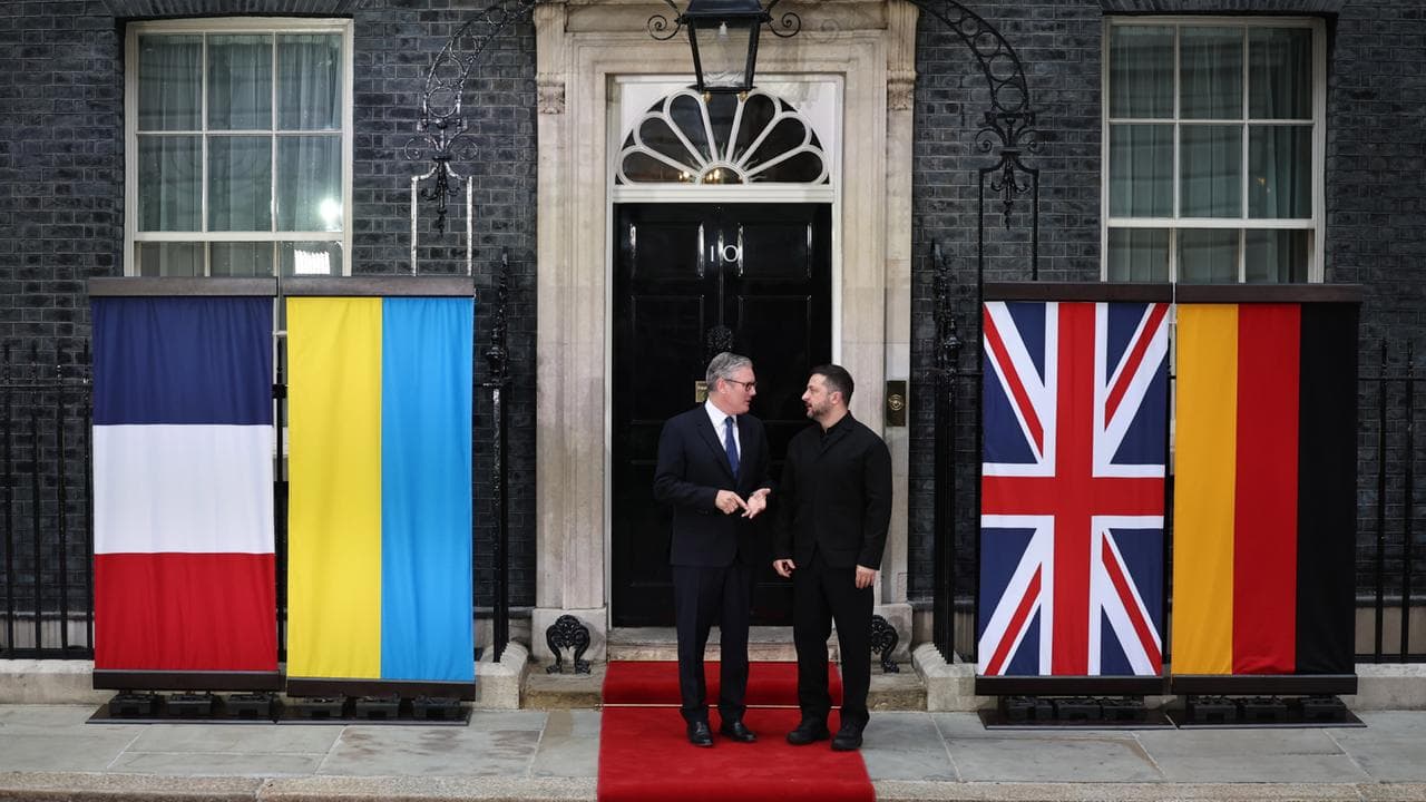 Мерц, Макрон і Стармер зустрілися з Зеленським у Лондоні