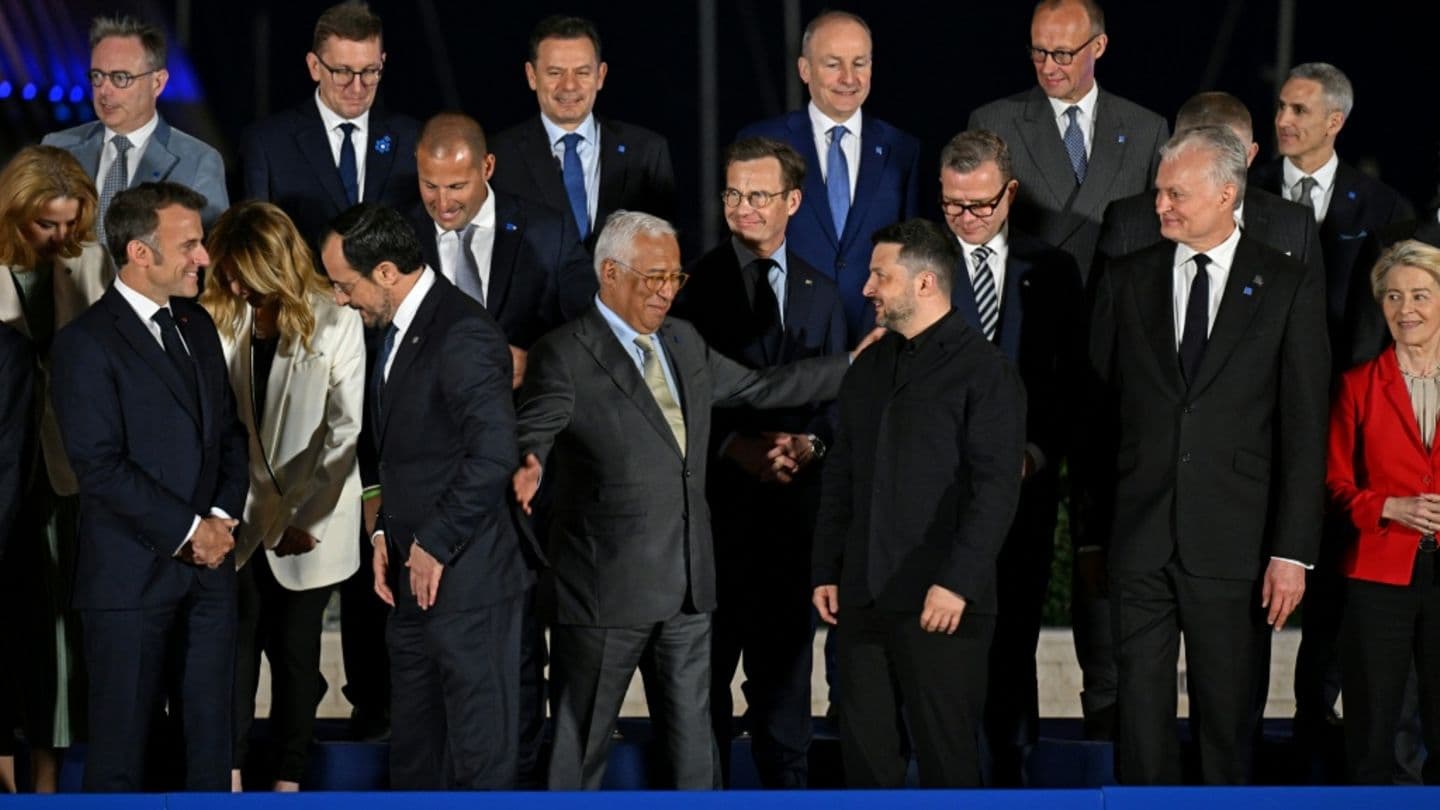 Зеленський на саміті ЄС на Кіпрі: кредит 90 млрд схвалено, дата вступу — відкрите питання