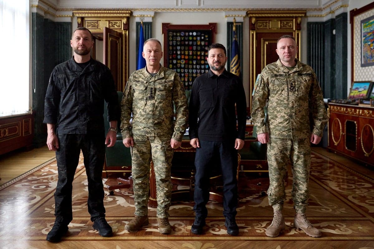 Зеленський призначив Драпатого головнокомандувачем ЗСУ замість Сирського