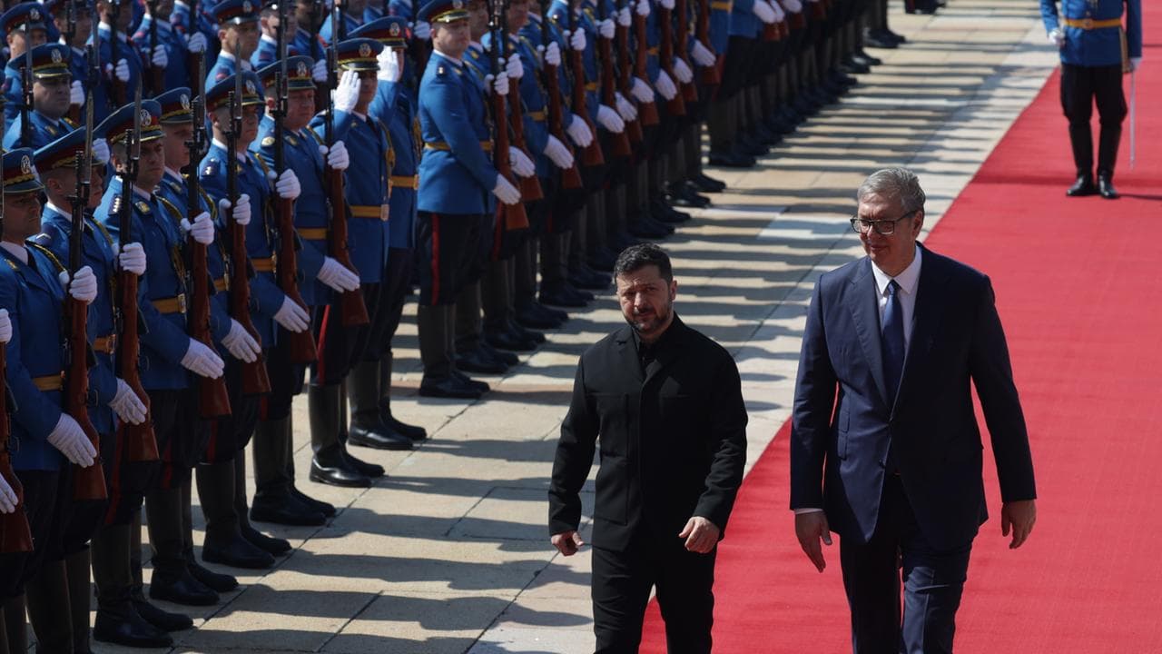 Зеленський у Белграді: угода про вільну торгівлю і мовчазний обмін щодо Косово