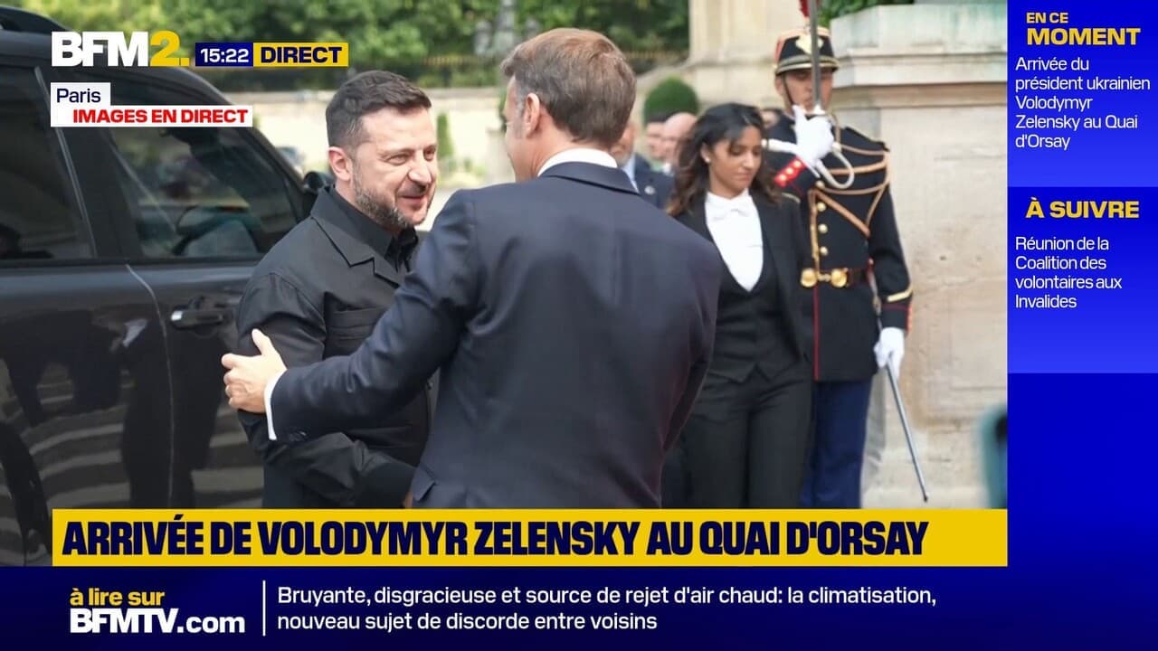 Макрон прийняв Зеленського на Ке д'Орсе напередодні засідання коаліції добровольців