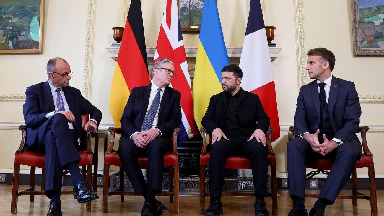 Мерц, Макрон і Стармер зустрінуться із Зеленським у Лондоні