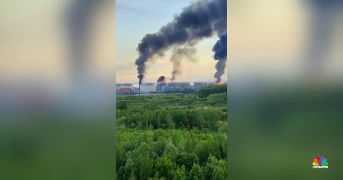Відео показує ймовірні удари по Санкт-Петербургу під час ПМЕФ