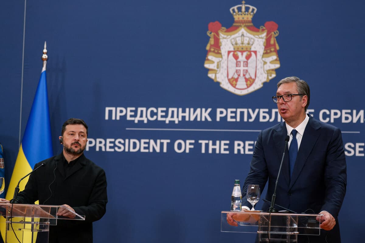 Зеленський у Белграді: мир із Вучичем — ціною Косово