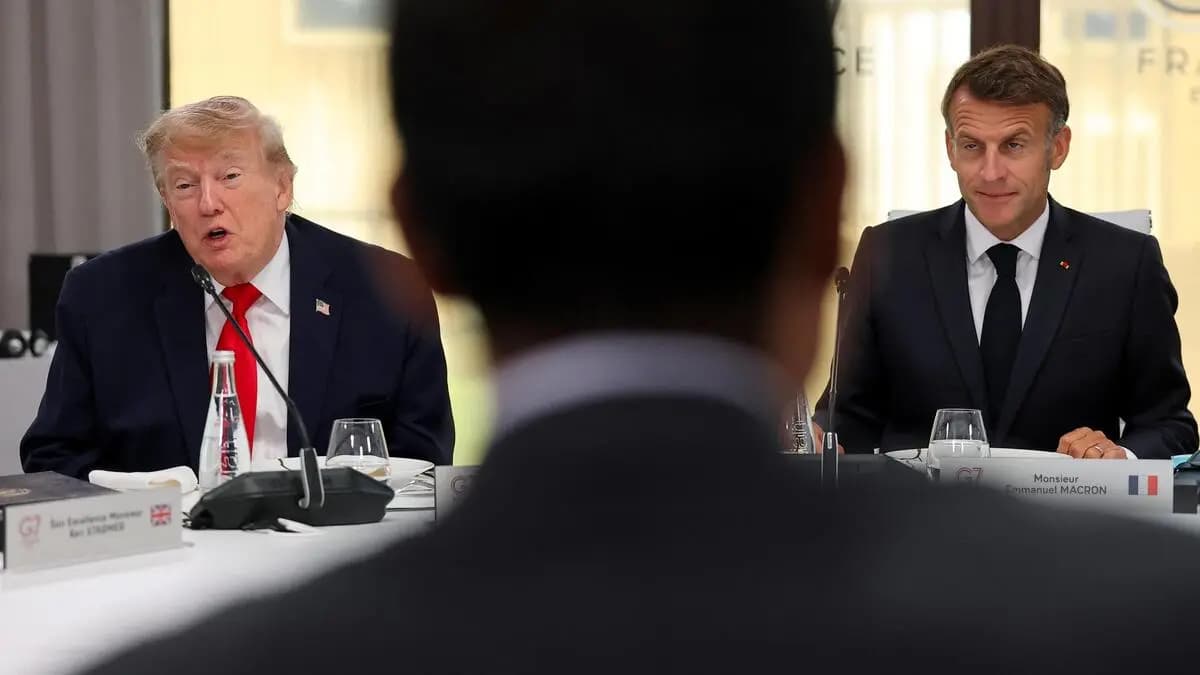 G7 в Евіані: Трамп поговорив із Зеленським, Путін відмовився від запрошення