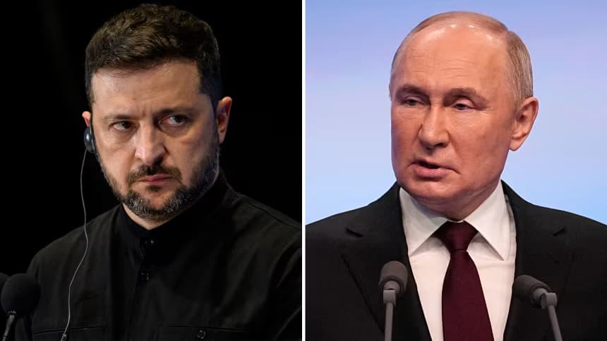 Зеленський запропонував Путіну зустріч у третій країні для завершення війни