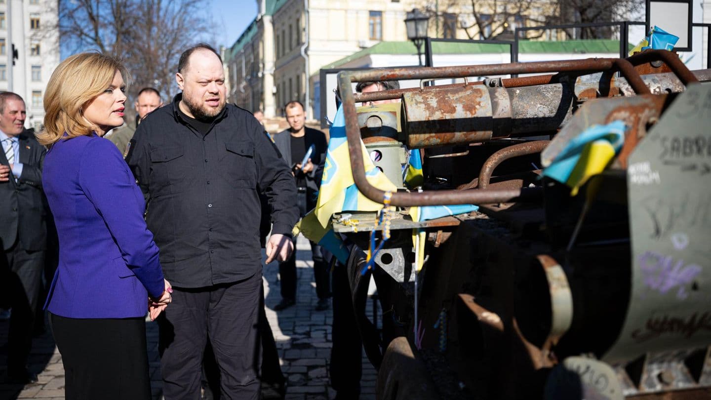 Кльокнер у Києві: президентка Бундестагу вперше виступила в Раді