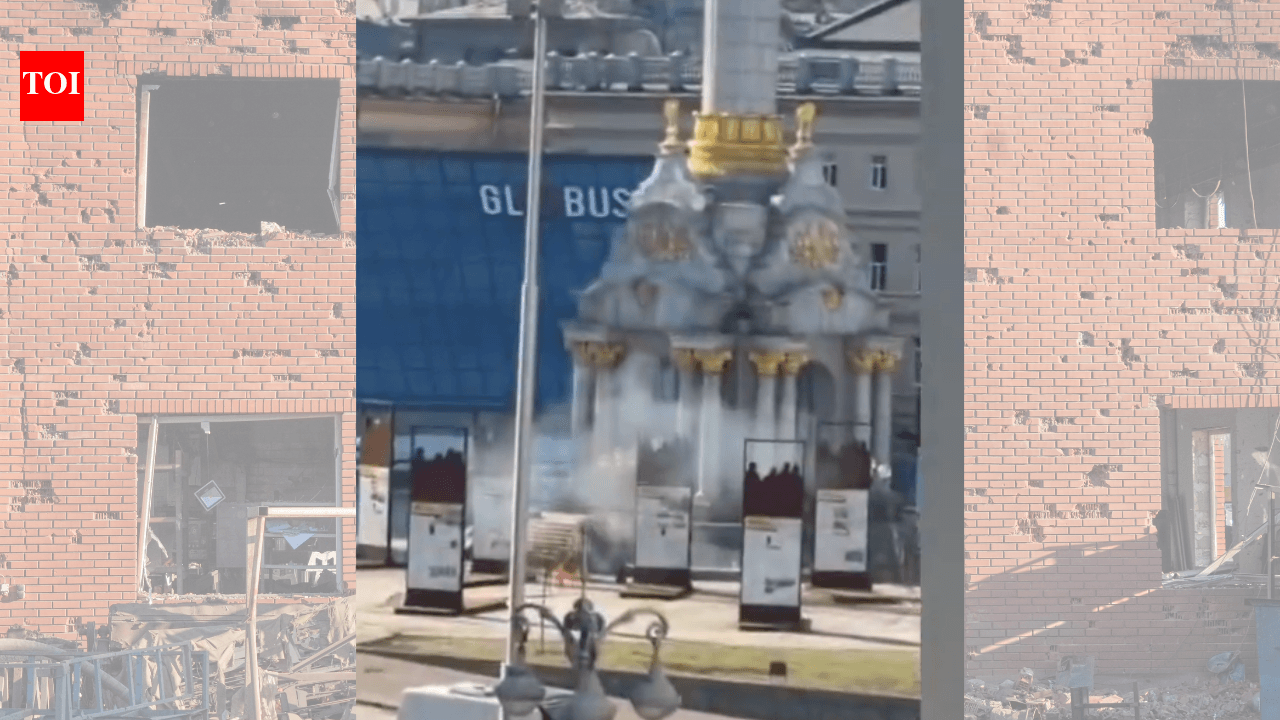 Київ під денним обстрілом: уламки дронів впали в центрі столиці