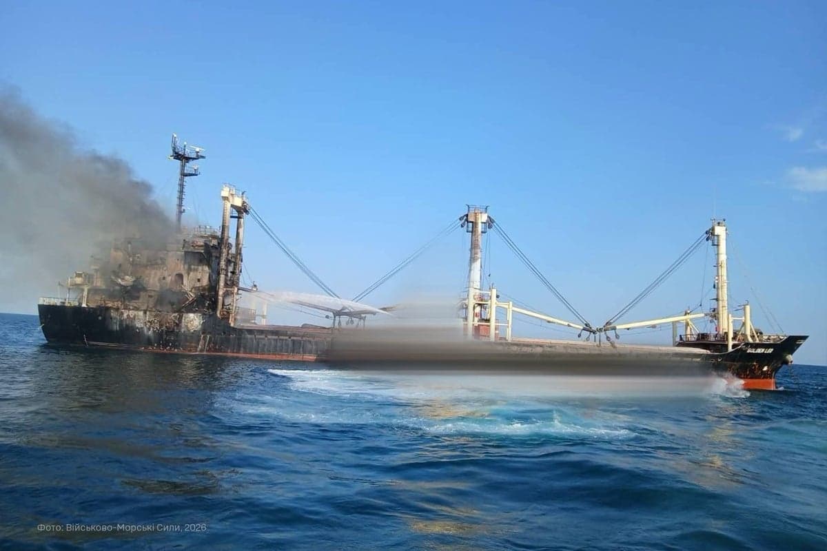 Чотири індійські моряки загинули після удару російської ракети по судну біля Одеси