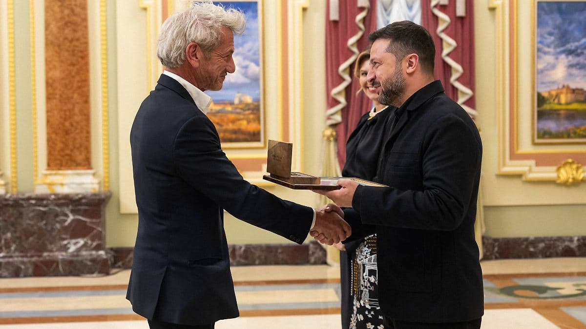 «Оскар» проігнорував, до Зеленського приїхав: Шон Пенн — тепер «Національна легенда України»