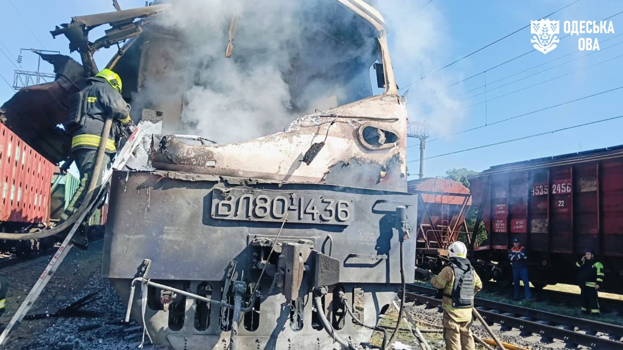 «Шахед» вдарив по потягу на Одещині: загинули машиніст і його помічник