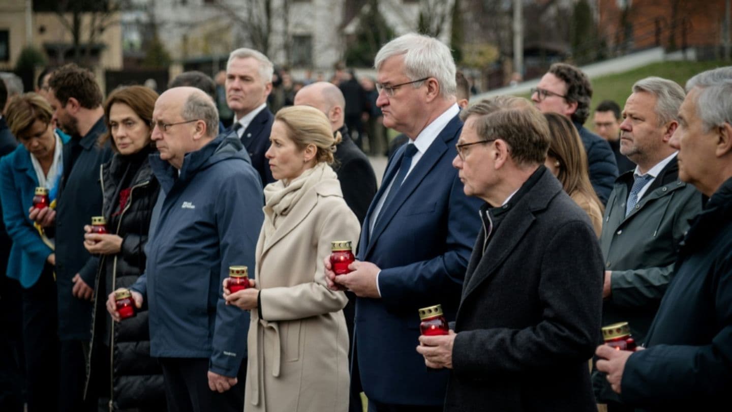 Міністри ЄС у Бучі: чотири роки по трагедії та сигнал Росії