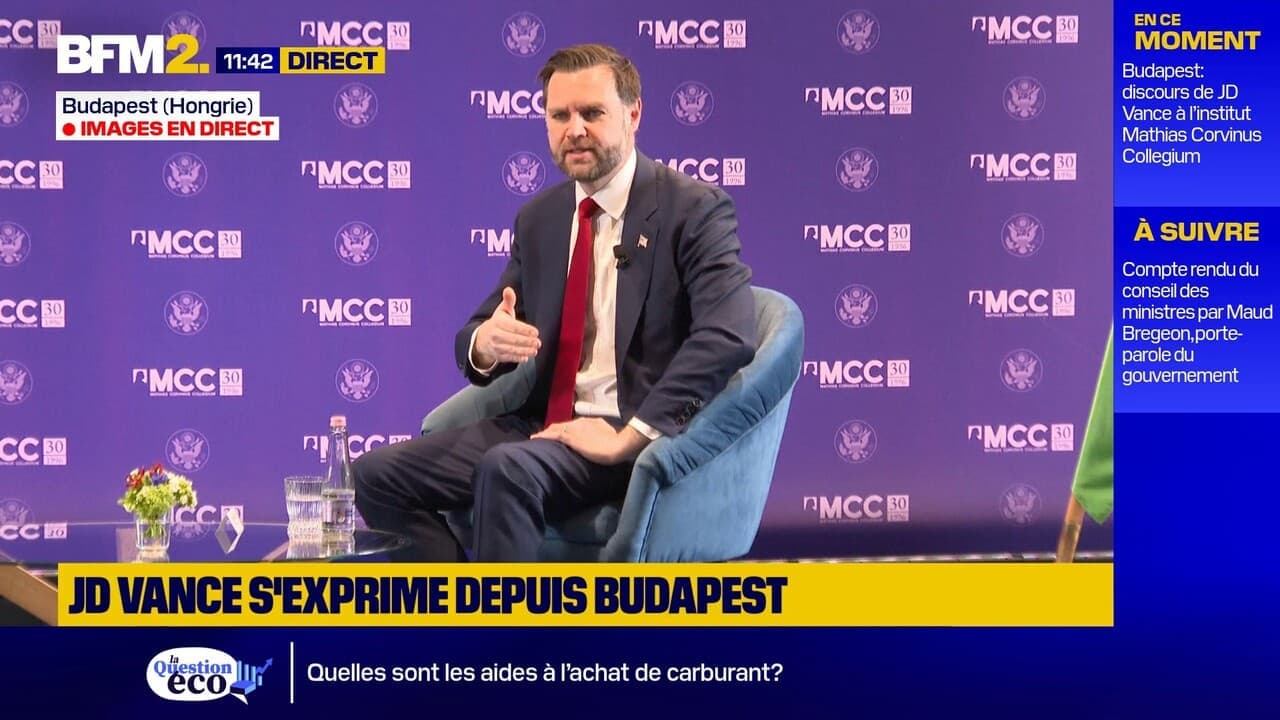 Віце-президент США Джей-Ді Венс висловився про війну в Україні на форумі в Будапешті
