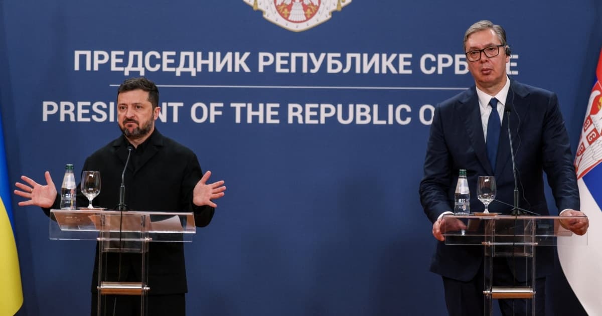 Зеленський у Белграді: ляпас для Москви без відчутних результатів