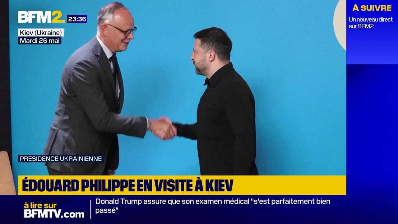 Кандидат у президенти Франції Едуар Філіпп зустрівся з Зеленським у Києві