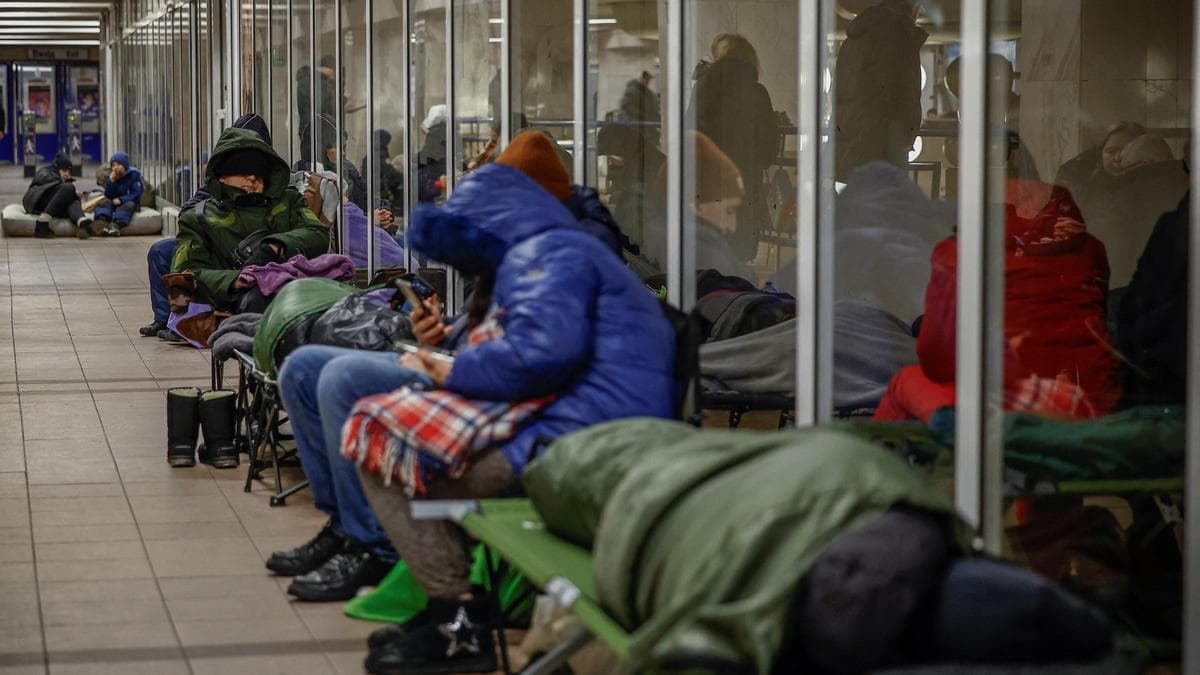 Ракетний удар по Києву за два дні до річниці вторгнення