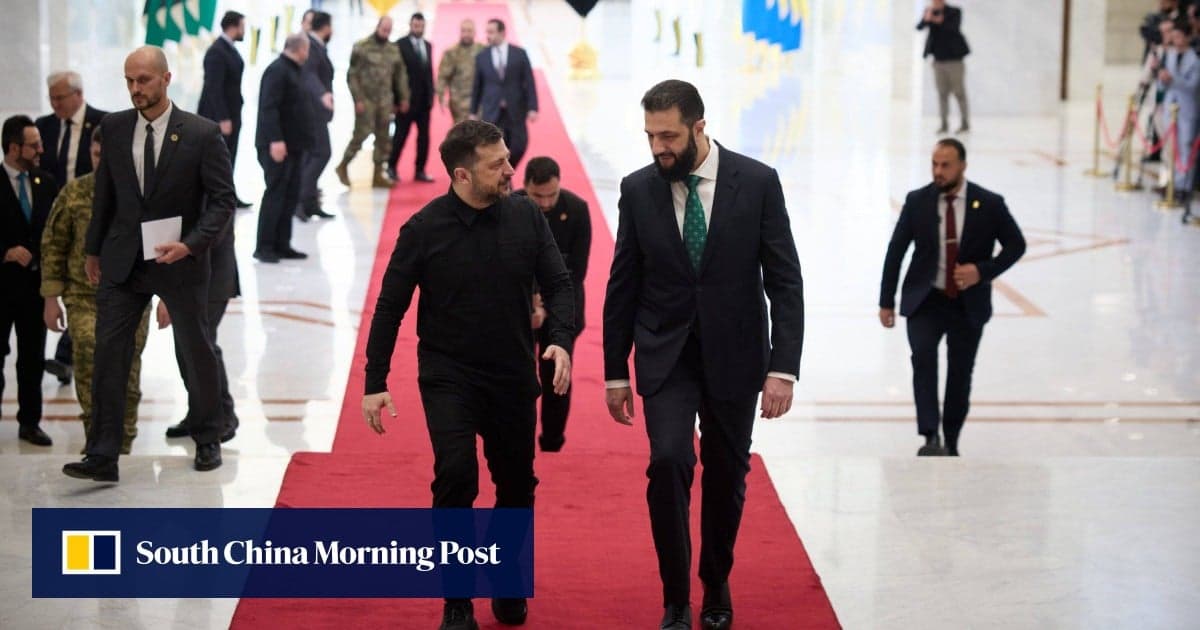 Зеленський відвідав Сирію для переговорів про оборонне співробітництво на тлі ірансько-американської війни