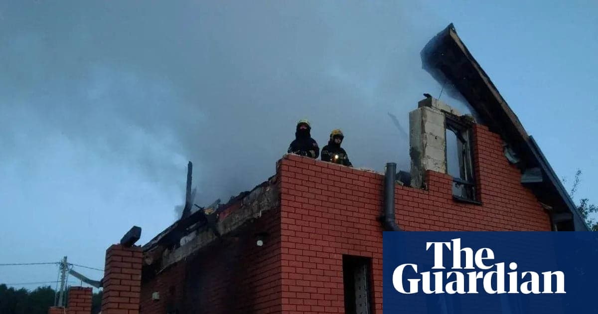 600 дронів по Росії за одну ніч: четверо загиблих, удари по Москві та Підмосков'ю