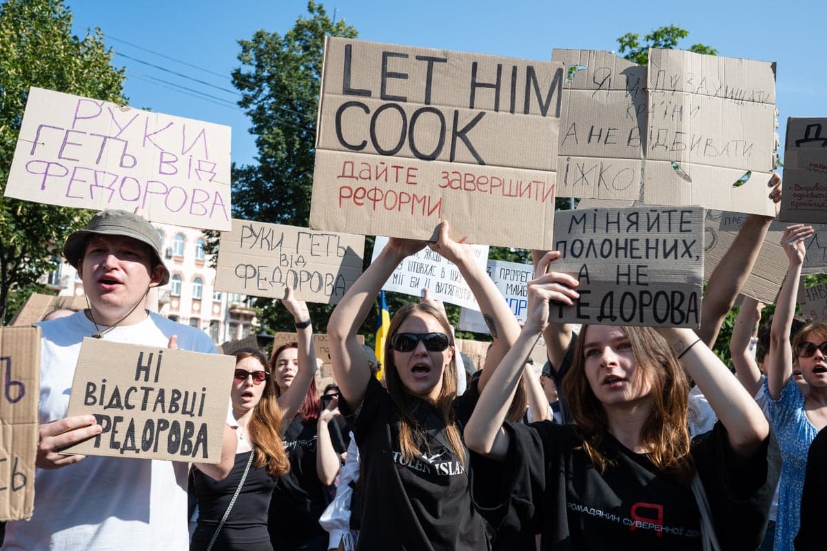 Протести у Києві після відставки Федорова: Рада розглядає нового прем'єра