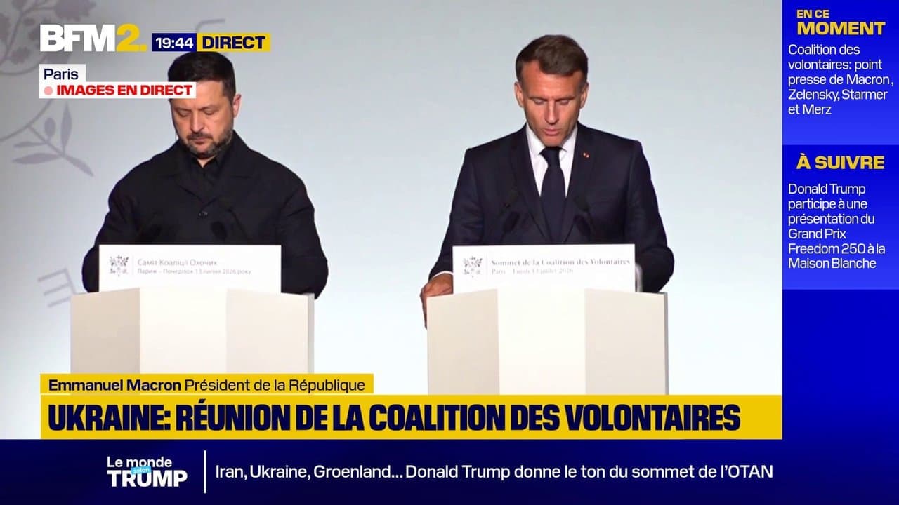 Макрон виступив з прес-конференцією після засідання Коаліції добровольців на підтримку України