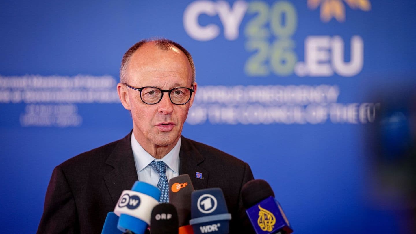 Мерц на саміті ЄС у Нікосії: Берлін не погодиться на нові борги та єврооблігації