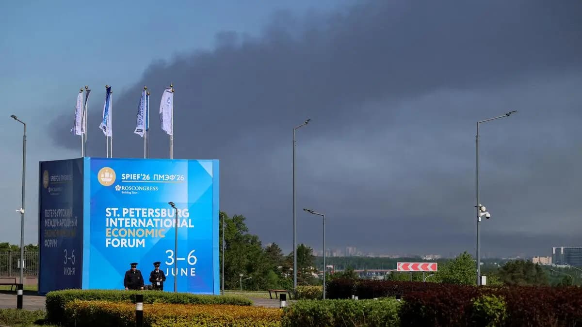 Росія заявила про перехоплення 376 українських дронів — 86 збито поблизу Санкт-Петербурга під час ПМЕФ