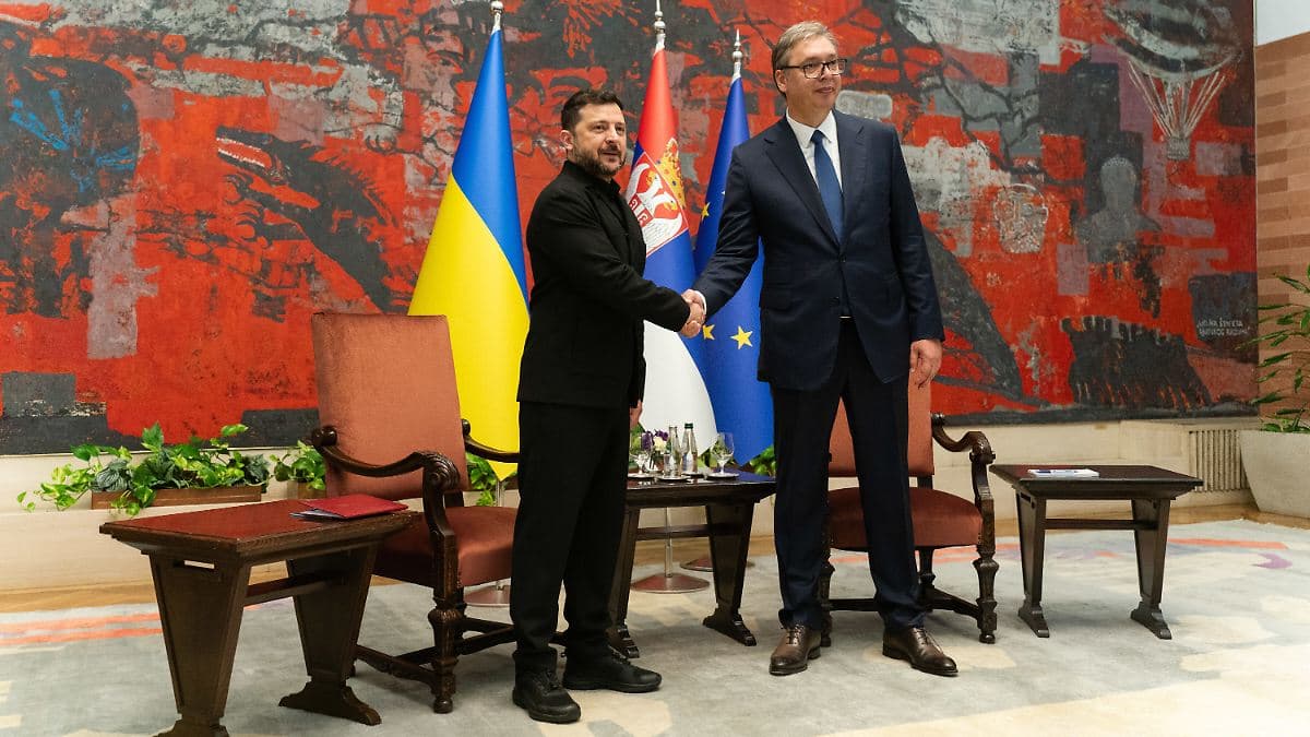 Зеленський у Белграді: «Практично жодної справної теплоелектростанції не залишилося»