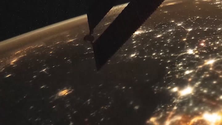 МКС зафіксувала перехоплення російських ракет над Україною