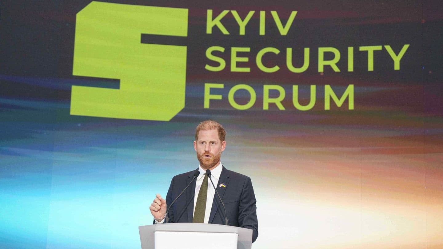 Принц Гаррі несподівано прибув до Києва: третій візит з початку повномасштабної війни