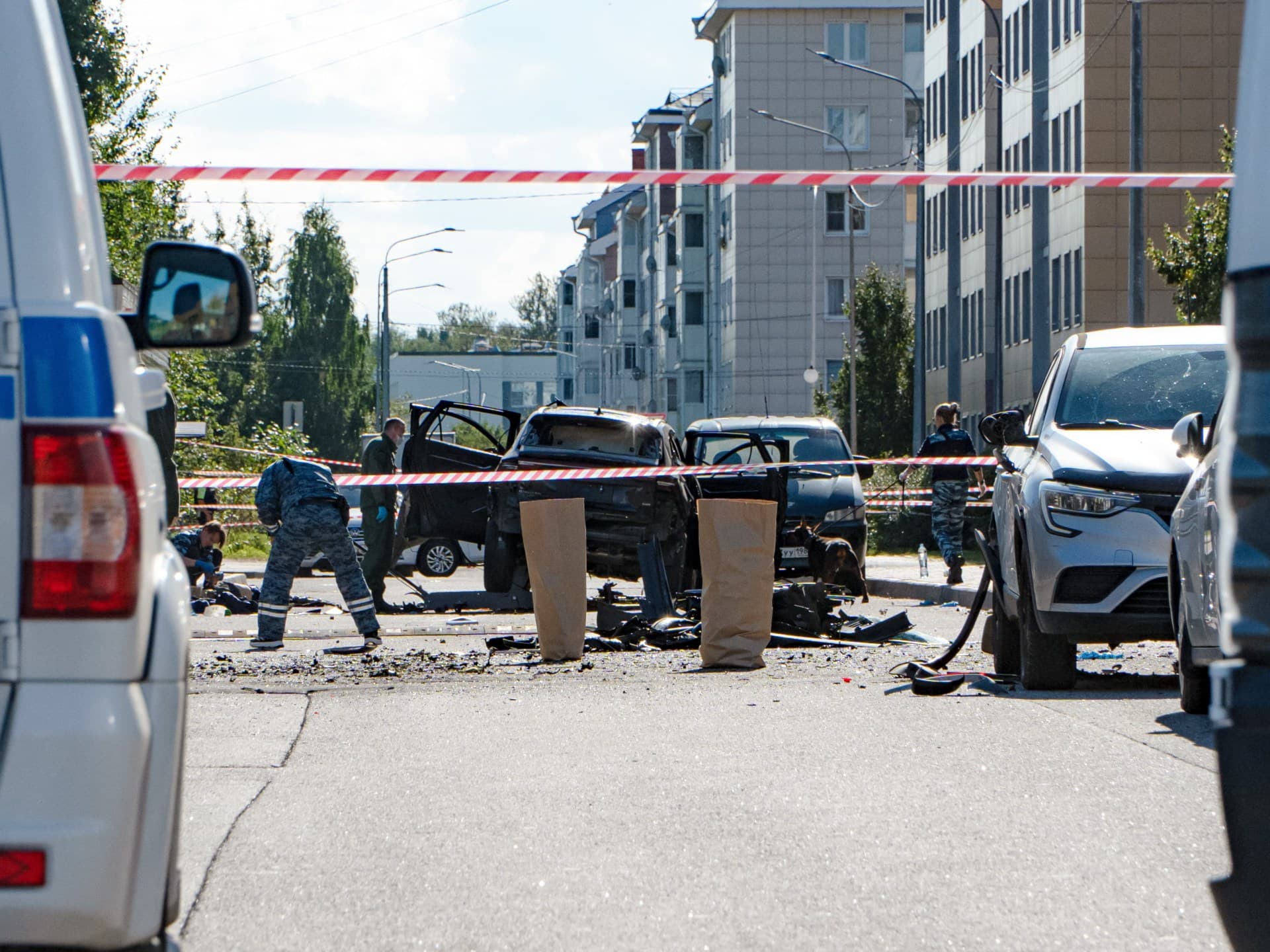 Підполковник ПКС РФ загинув у вибуху авто на околицях Петербурга