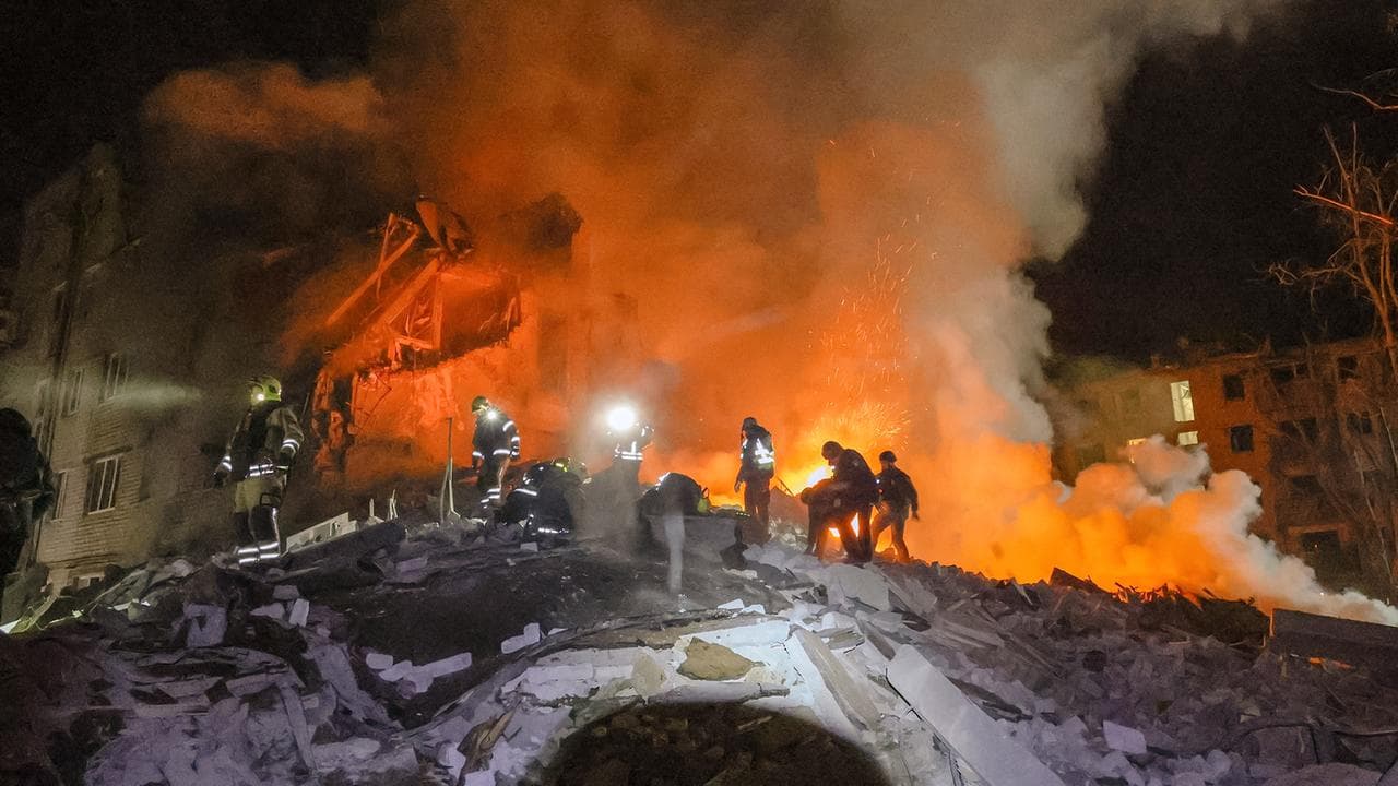 Масований удар по Україні: семеро загиблих у Харкові