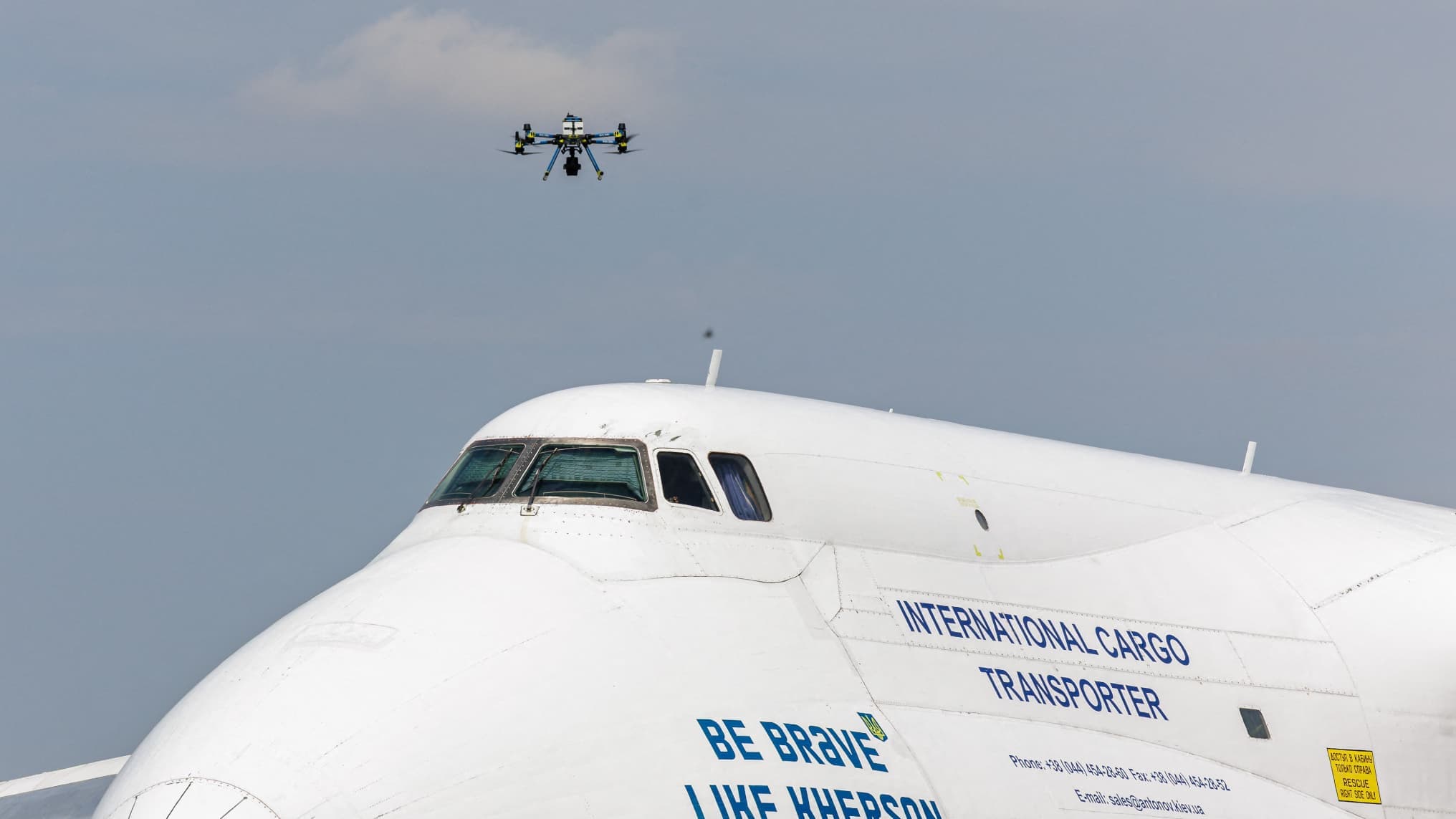 Дрон із вибухівкою в Лейпцигу — за метри від борта Antonov з боєприпасами
