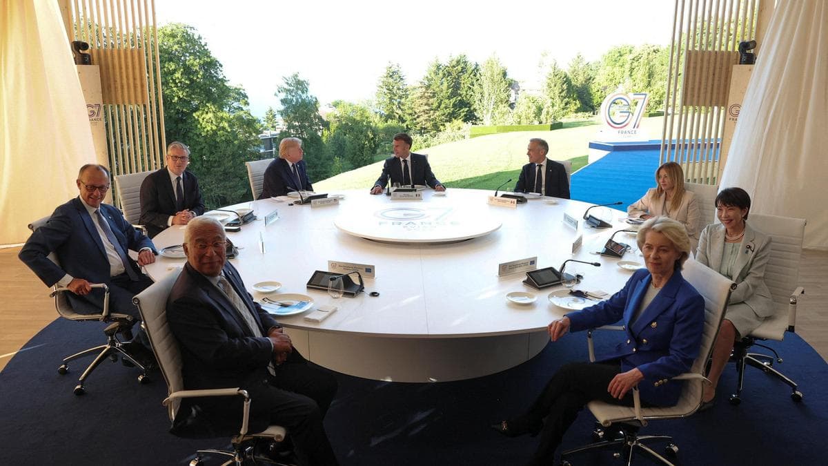 Саміт G7 в Евіані: переговори щодо України на тлі масованого удару Росії