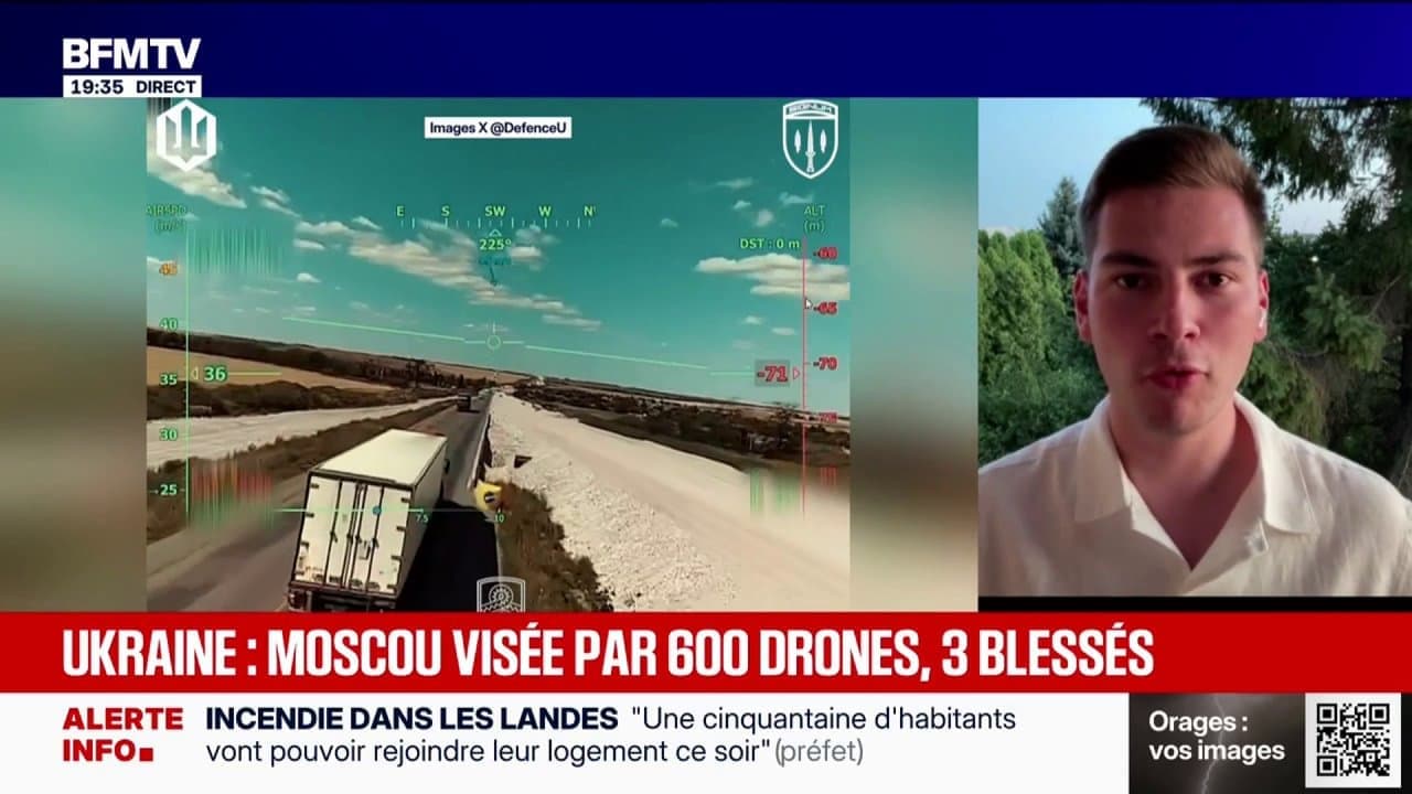 З 600 дронів на Moskву — 201 збили біля столиці